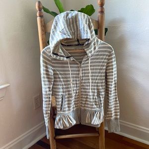 Anthropologie Zipped Hoodie